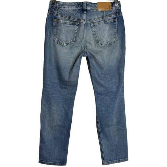 Joe's Jeans The Billie Crop Boyfriend Slip Crop Short Leg Blue Mid Rise 25 - Picture 2 of 16